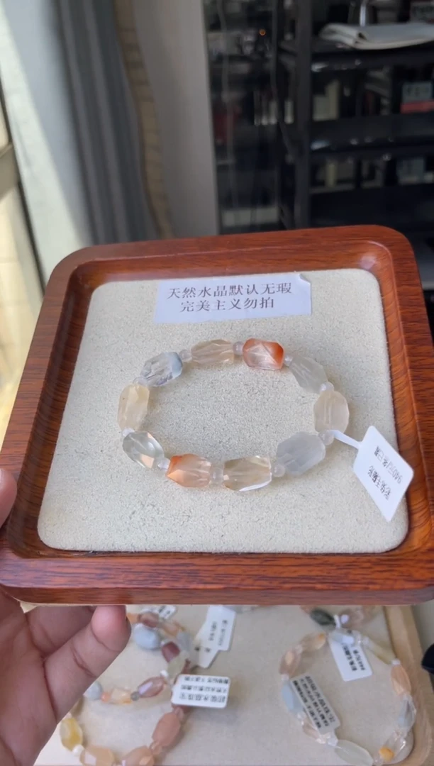 未镶嵌手链水晶157号多样性发一  K