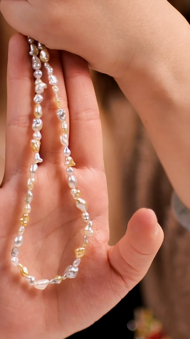 颈饰未镶嵌海水珍珠珍珠