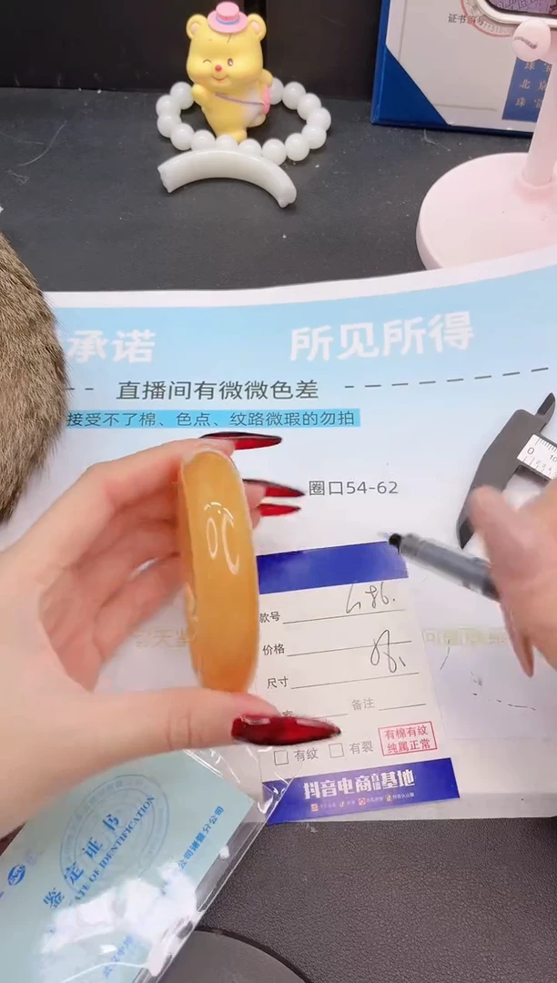 未镶嵌手镯石英质玉5G86-56