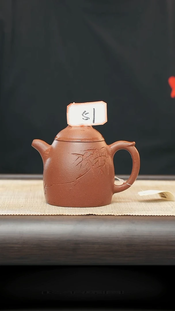 茶壶紫砂51号全手工制作紫砂壶