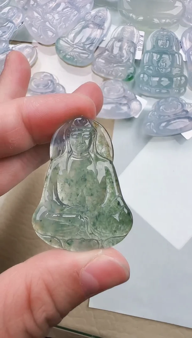 颈饰未镶嵌翡翠缅甸翡翠a货