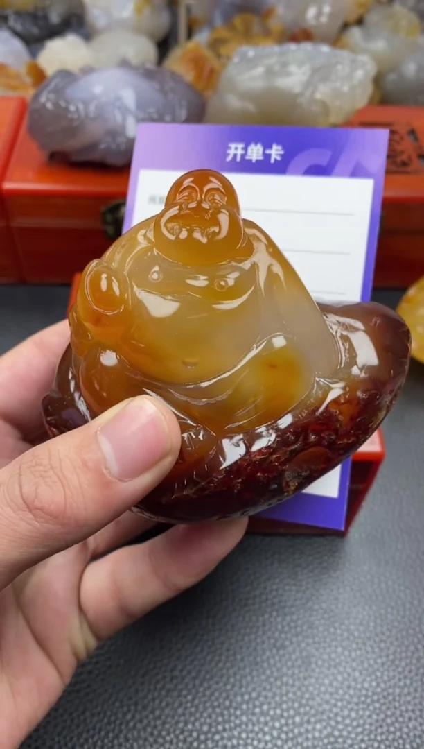 【闪购商品】玛瑙/玉髓摆件未镶嵌00