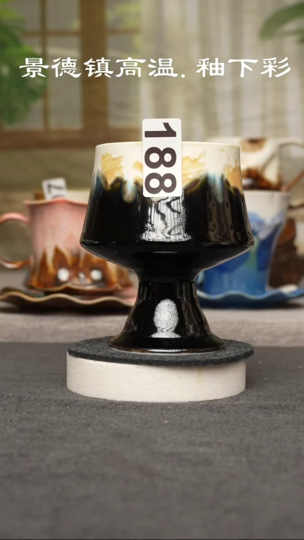 杯子瓷188景德镇手工手创杯子