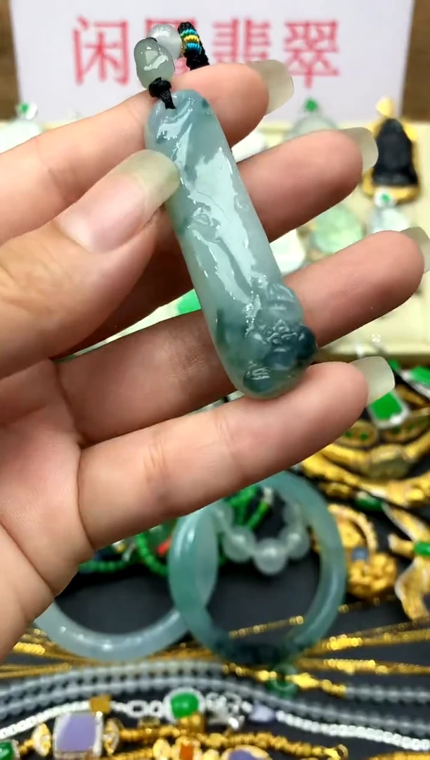 颈饰未镶嵌翡翠136-中国好珍宝