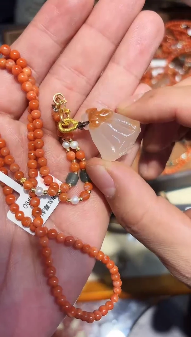 项链未镶嵌南红玛瑙【多样性发一】