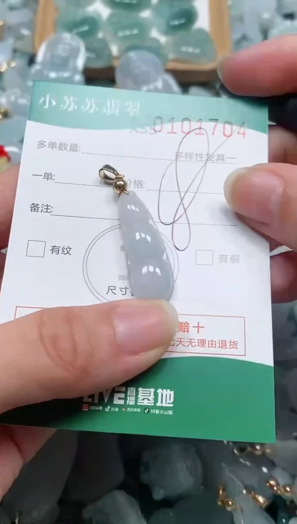 【闪购商品】翡翠颈饰未镶嵌闪购商品0101704