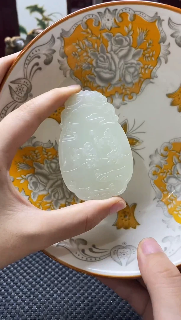瓷片瓷片 瓷器 摆件 1个