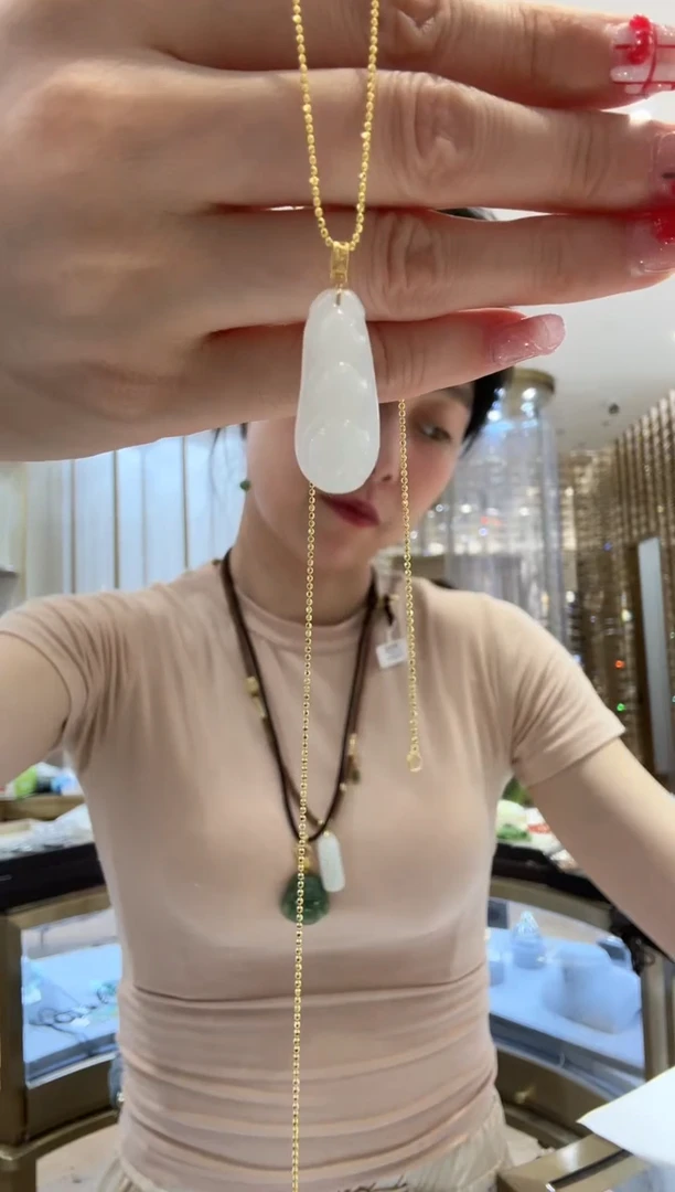 颈饰未镶嵌和田玉093