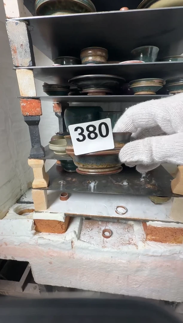 杯子钧瓷?**爱蘭山窑手工器物380静珂底款