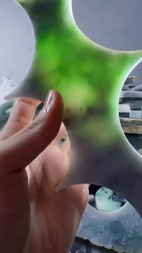 裸石翡翠缅甸翡翠A货文3456