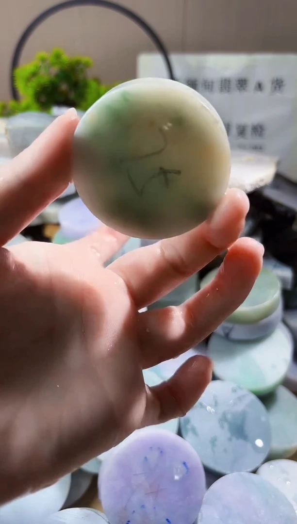 颈饰未镶嵌翡翠翡翠A货 丹 142
