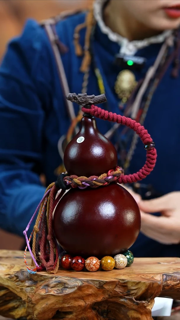 【闪购商品】106—光岳葫天然大漆酒葫芦不含漆珠