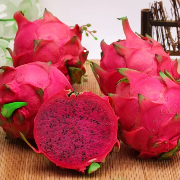 海南金都火龙果一号香甜多汁红皮薄肉厚沙果新鲜水果大果顺丰附近