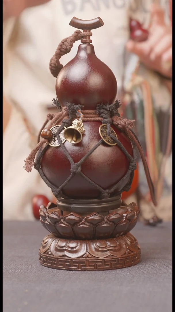 1580号链接精品大漆葫芦现货现发[一物一拍]