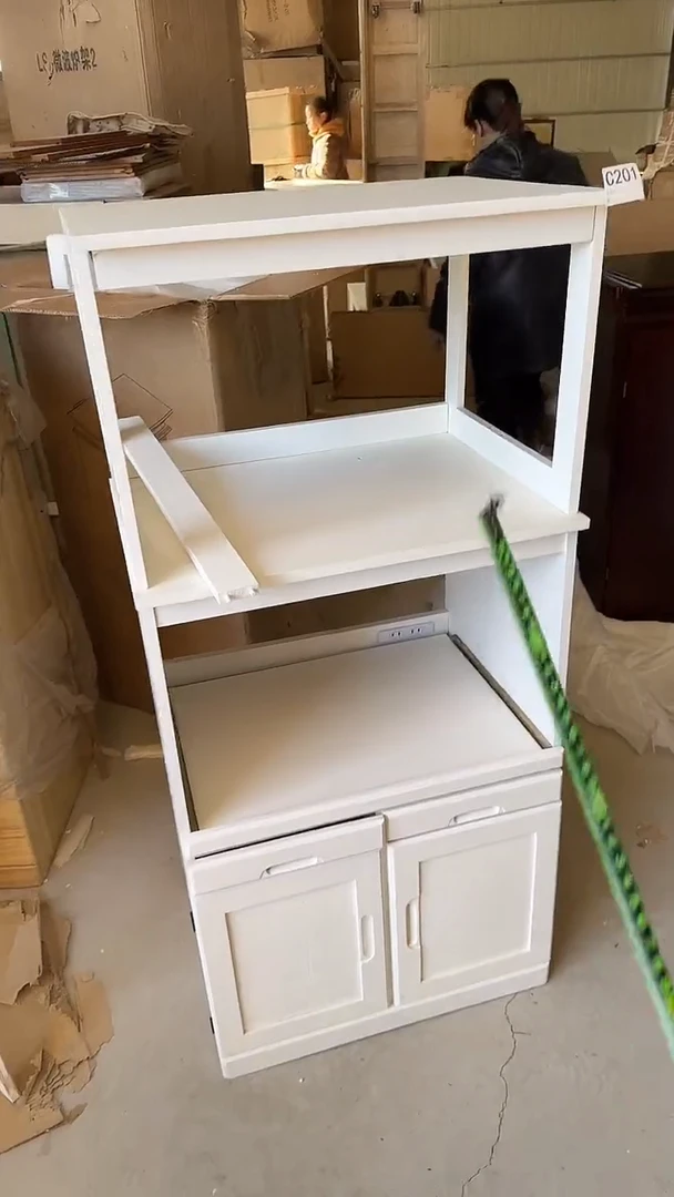 木（非红木类）微波炉柜子按瑕疵处理