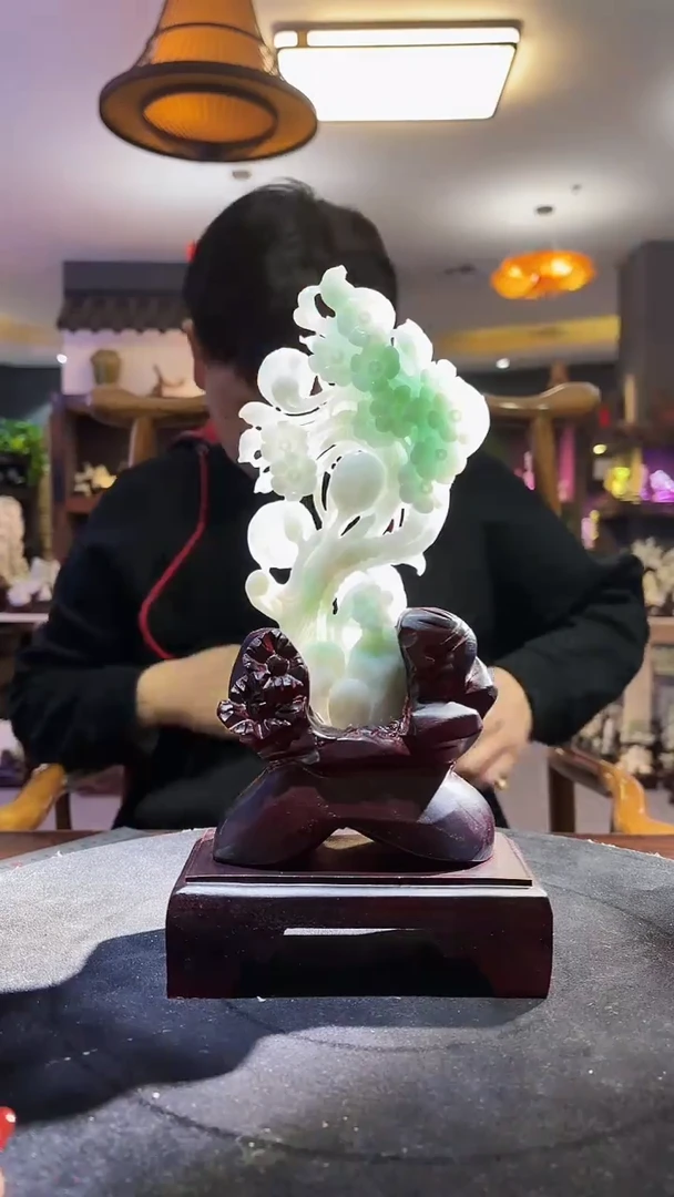 【闪购商品】定制翡翠未镶嵌08/0112/Y/花