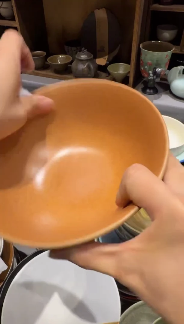 瓷片413    志野面碗1个