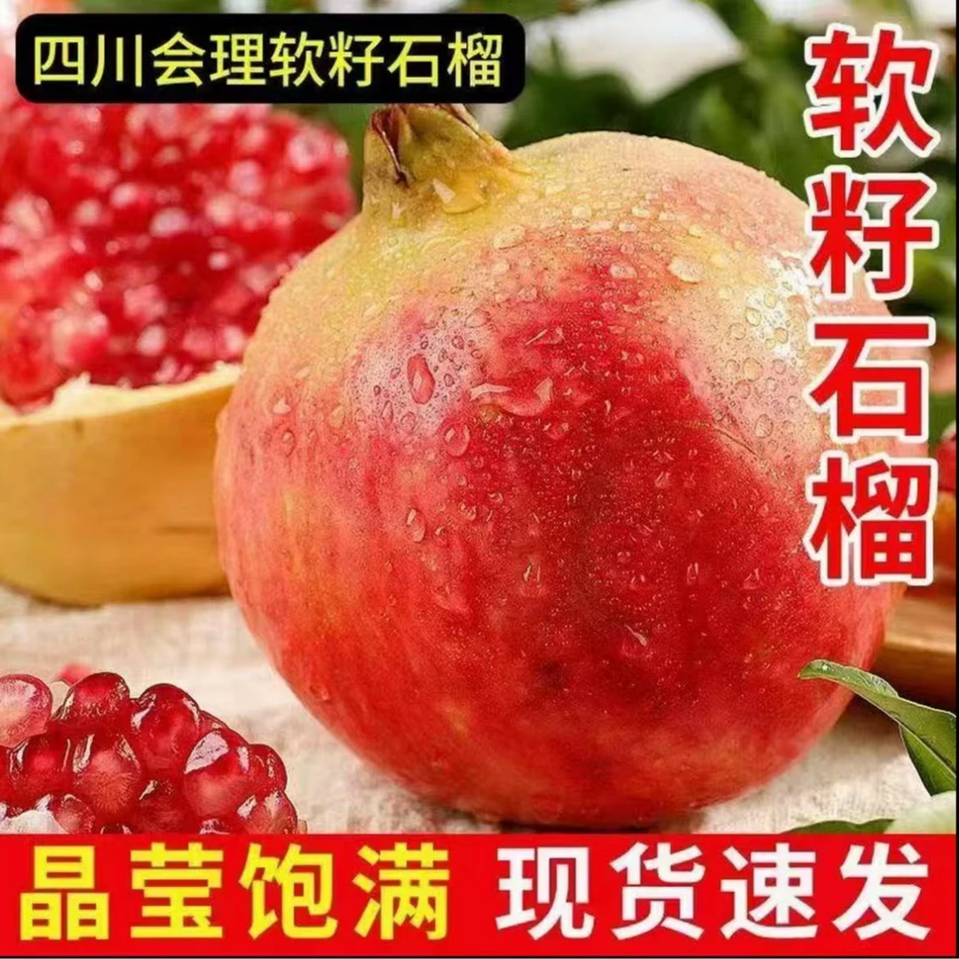 突尼斯软籽石榴软籽可嚼无需吐籽行走的雅诗兰黛四川省