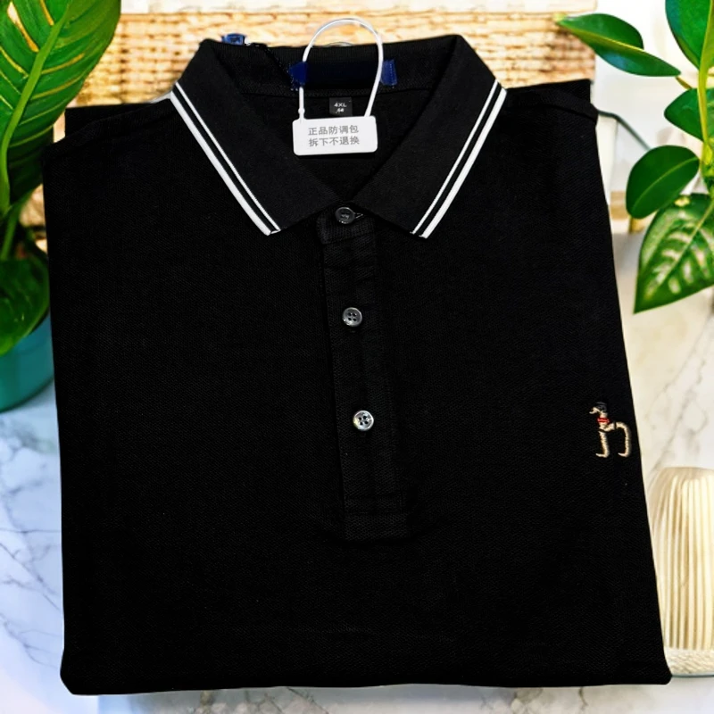 三十二号[HGX-XYS]9300夏季重磅高奢男女同款潮流POLO衫