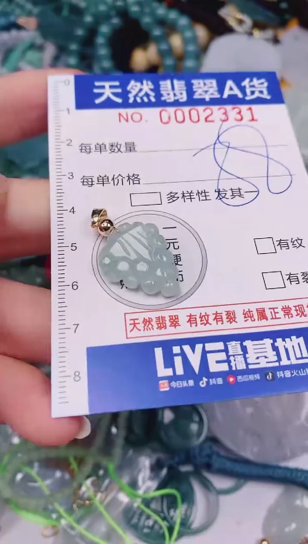 颈饰未镶嵌翡翠00002331