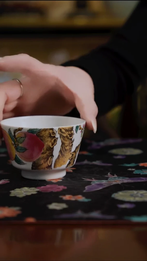 杯景德镇陶瓷杯碗柴烧多人