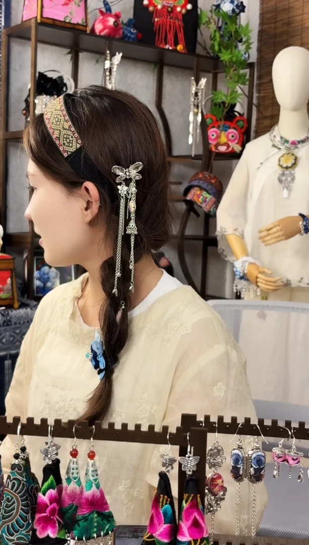 织绣云之谣非遗老绣饰品219