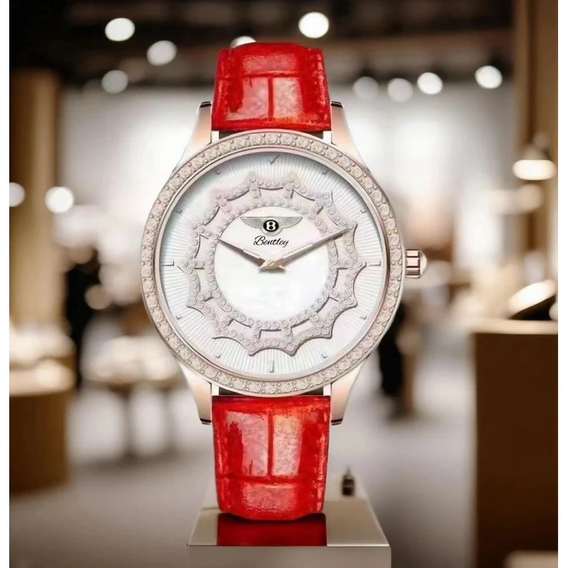 BENTLEY宾利星辰系列太阳时来运转女神百搭女腕表