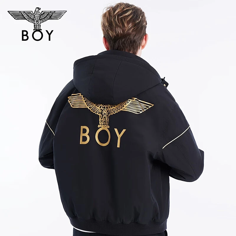 【黄金法则】BOYLONDON秋冬休闲潮流时尚宽松保暖棉服外套N29006