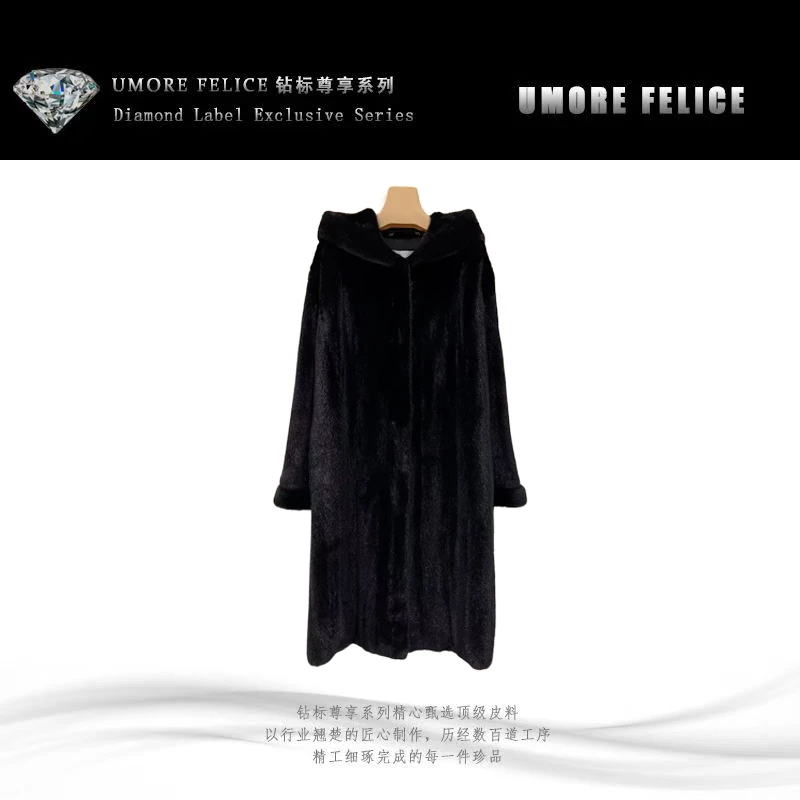 UMORE FELICE华斯皮草【冬姐专享】女神款顶奢水貂皮草外套服装