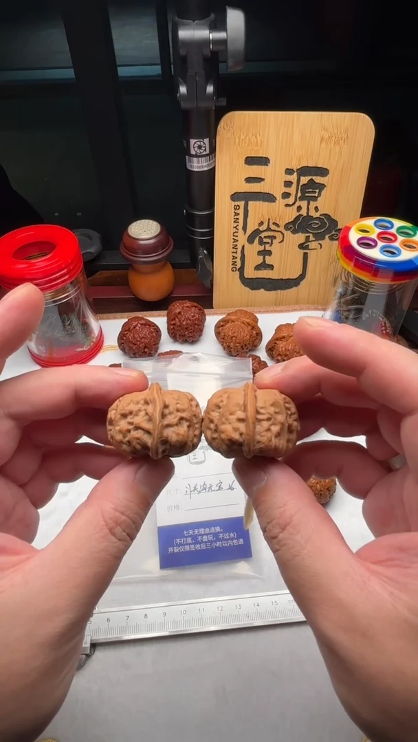 把件文玩核桃005平底锅金蝉子36-全品无修