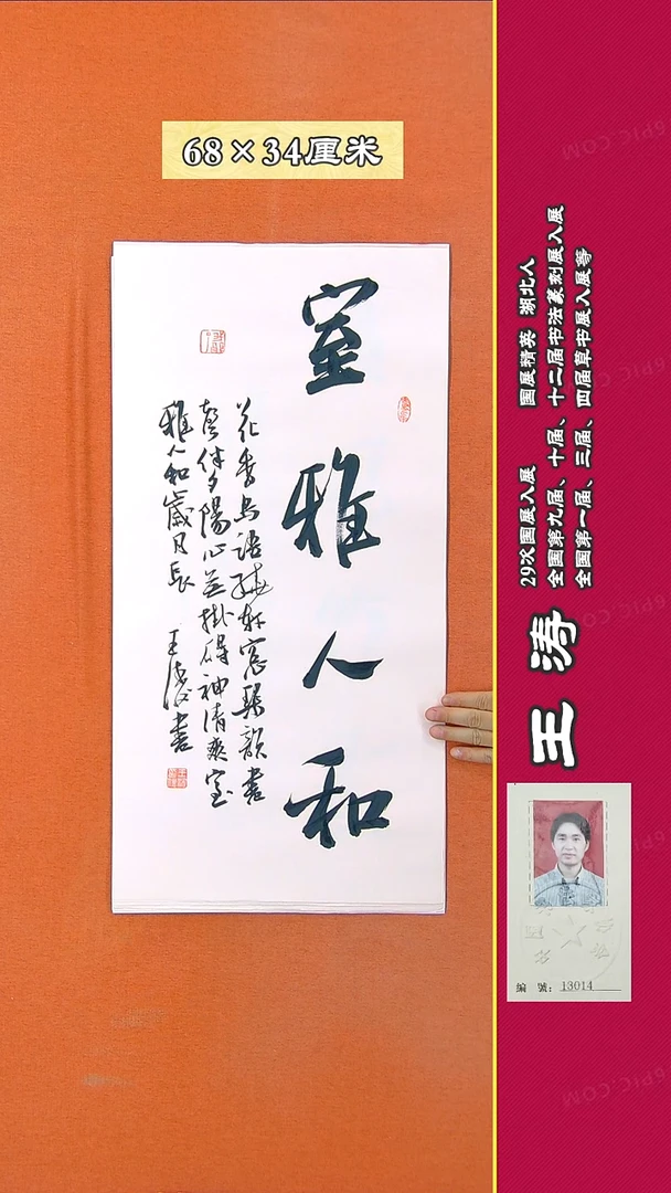 书法659D王涛书法作品