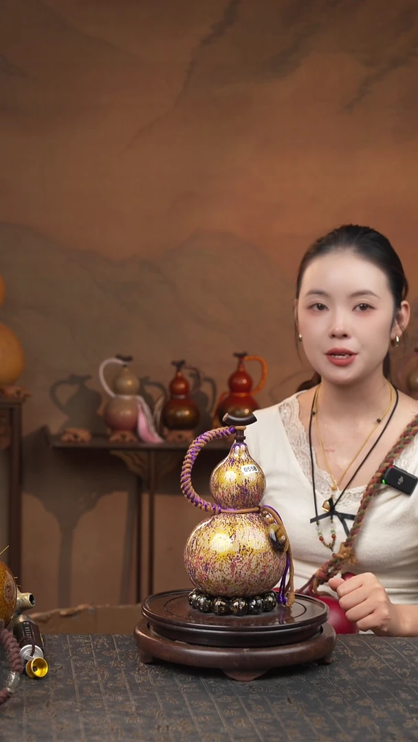 558号大漆酒葫芦一物一图
