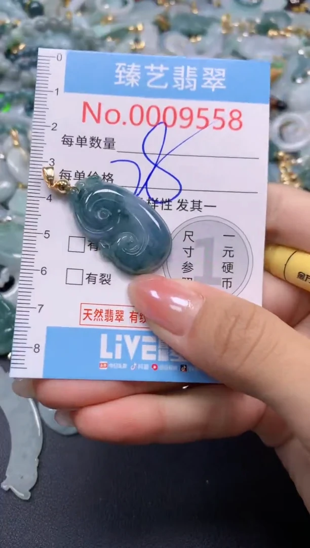 颈饰未镶嵌翡翠9558