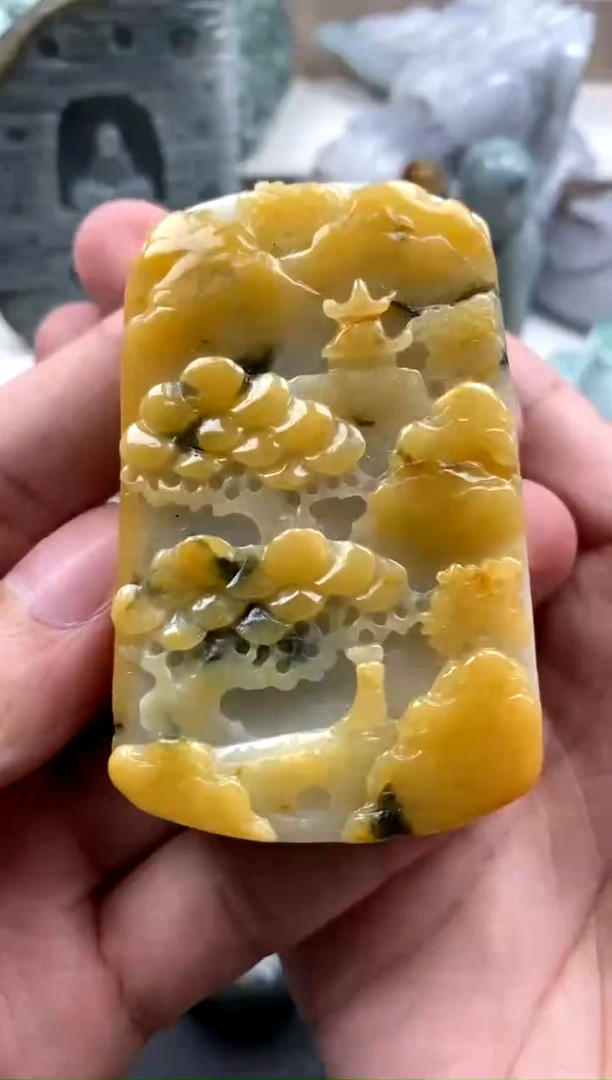吊坠(不含链)未镶嵌翡翠1