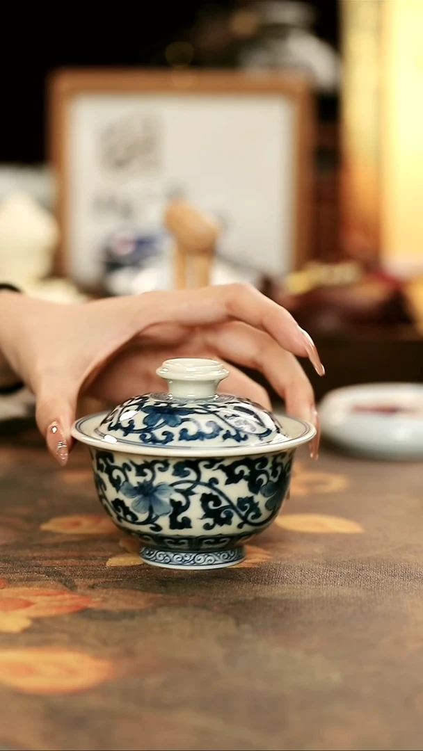 陶瓷手工手绘茶器59