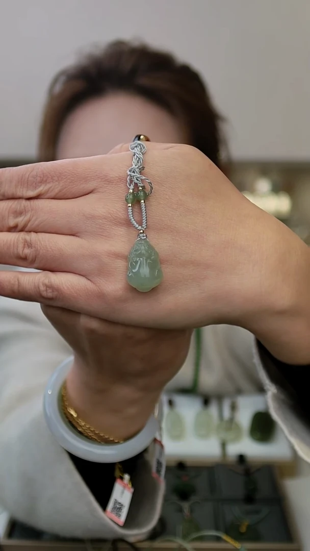 吊坠(不含链)未镶嵌和田玉和田玉貔貅吊坠