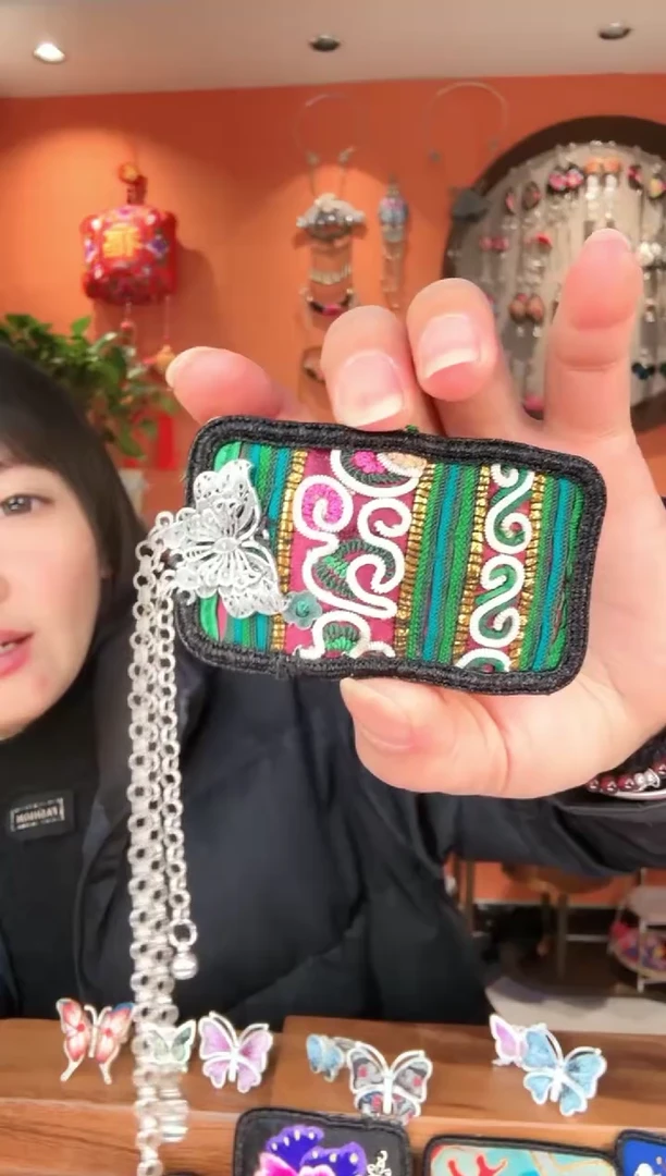 织绣手工苗绣刺绣饰品23