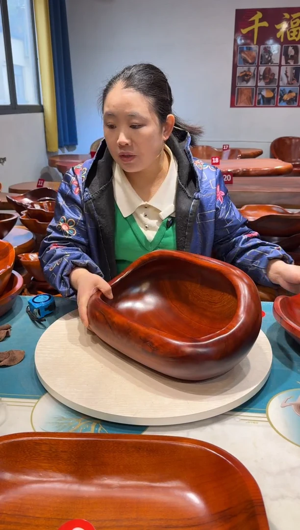 木 果盘 39*17.5*10.5