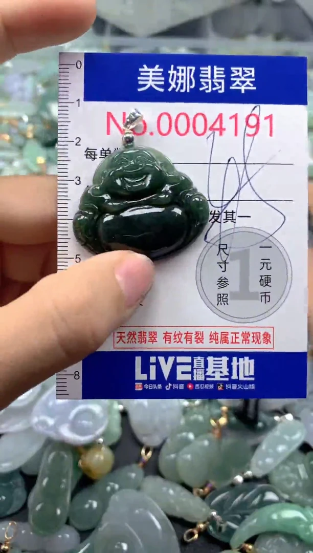 颈饰未镶嵌翡翠4191