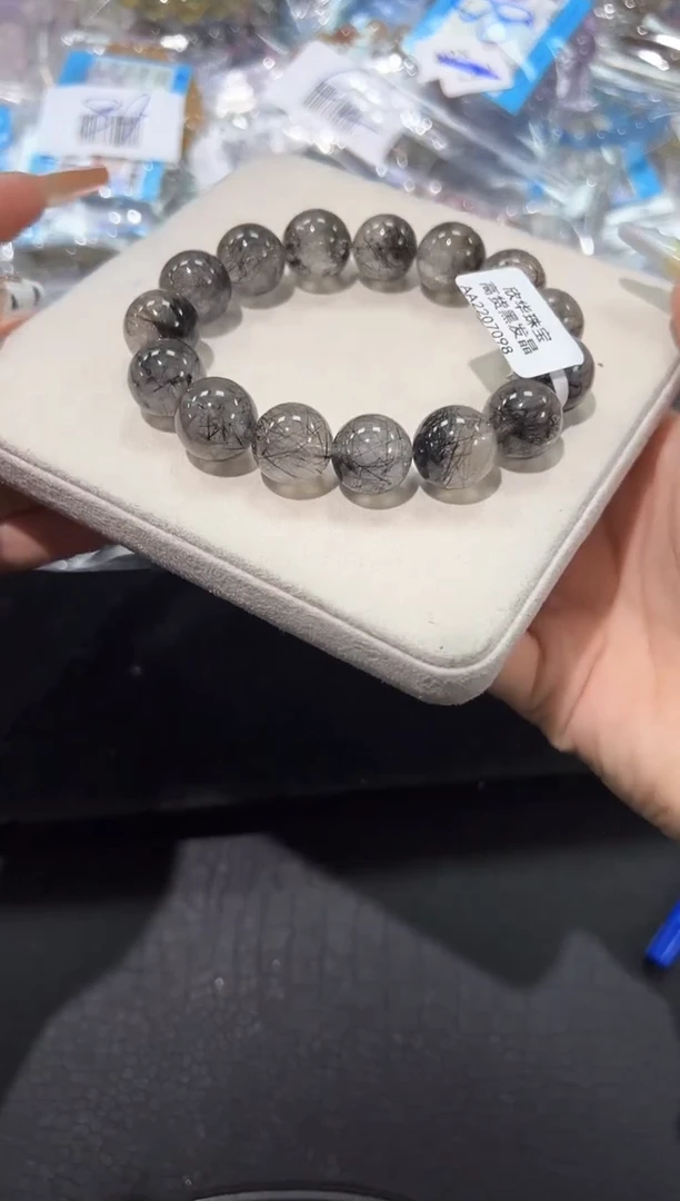 水晶手串未镶嵌83多样性发其一【1条】默认微瑕