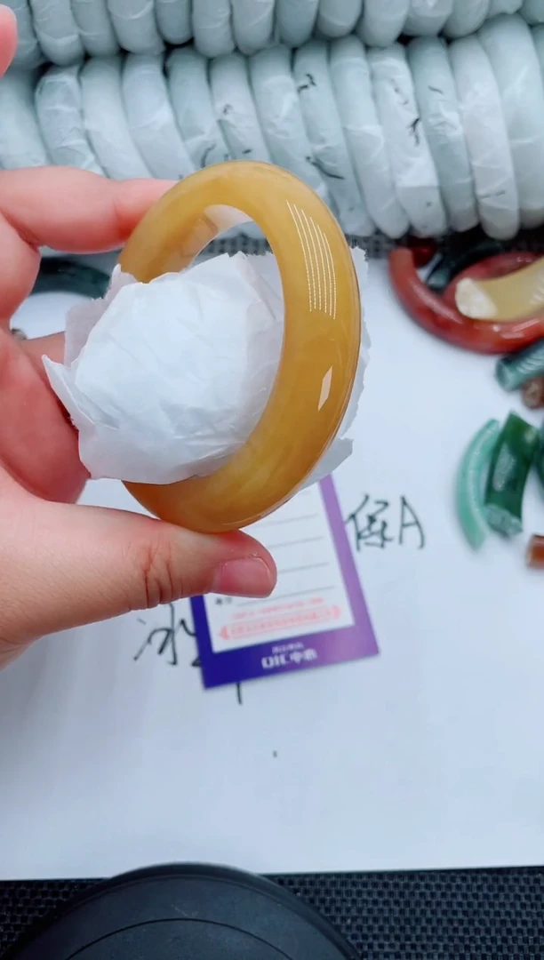 石英质玉手镯未镶嵌C36-55-56