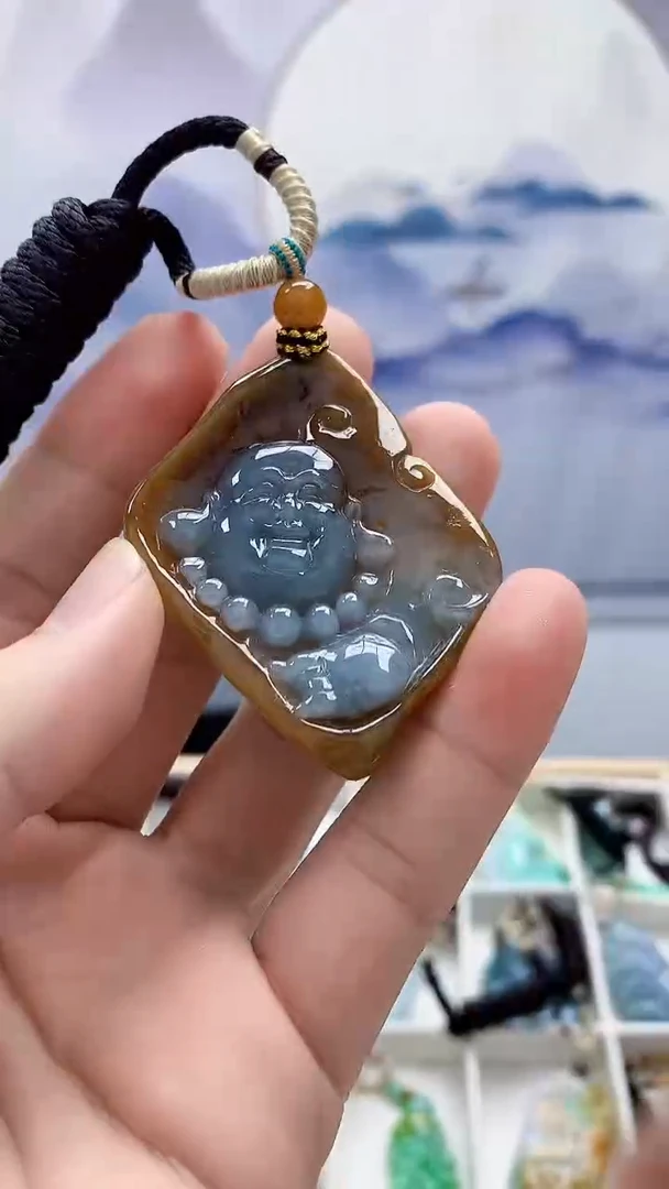 未镶嵌定制翡翠4898bb-毛货挂件49