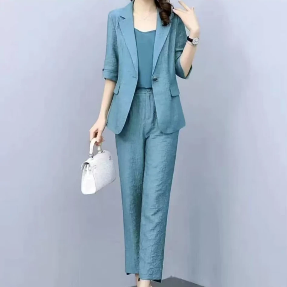 G5342时尚休闲春装三件套套装