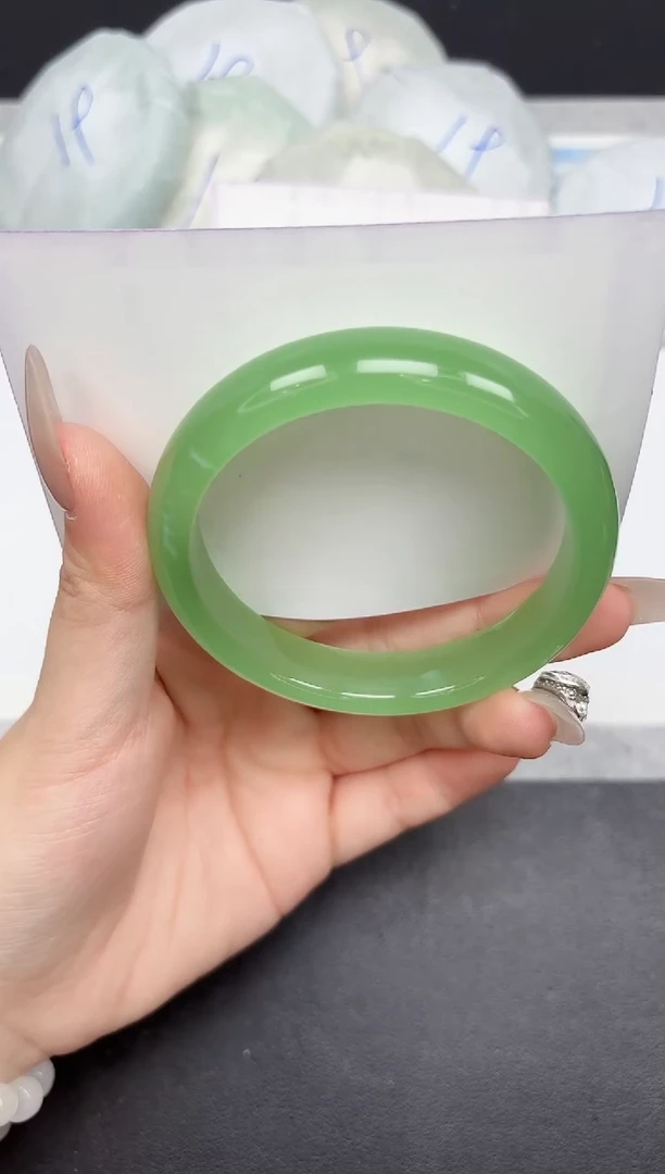 未镶嵌手镯石英质玉07-58-59