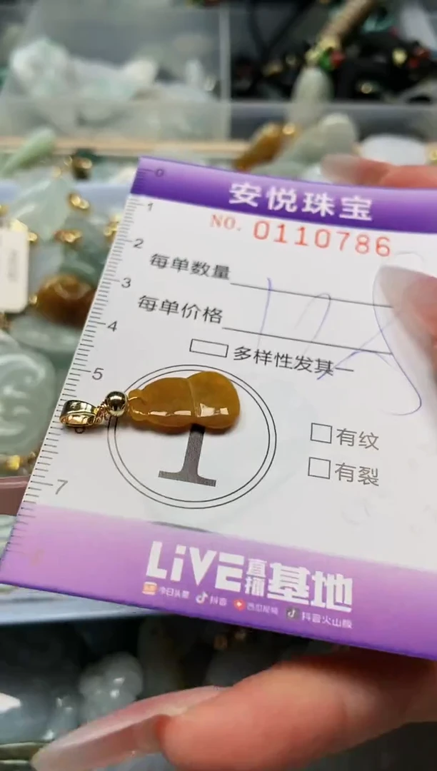 【闪购商品】翡翠颈饰未镶嵌闪购0110786