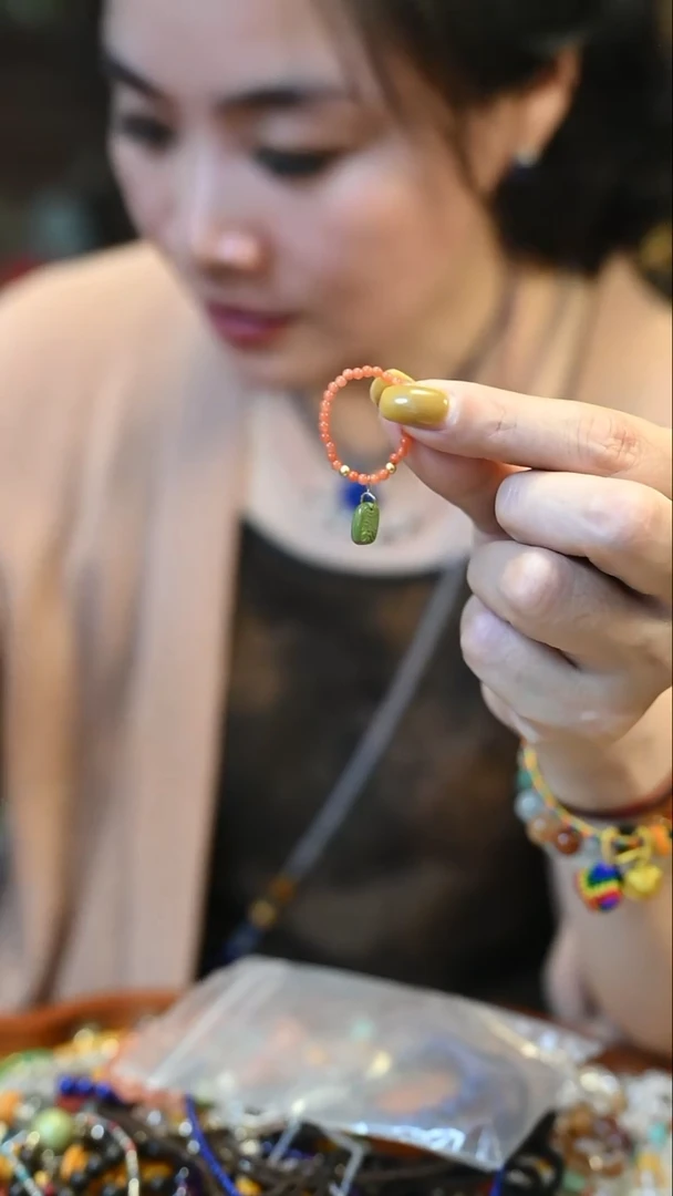 珐琅合金大的扎基拉姆戒指