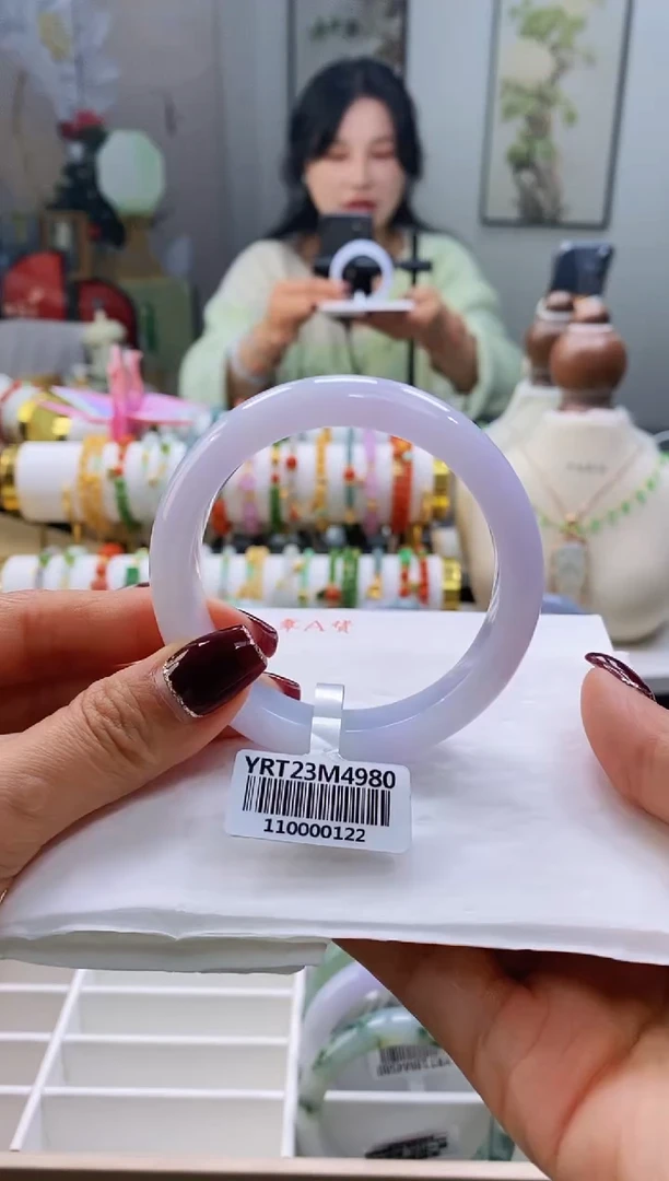 未镶嵌手镯翡翠107号56.0/12.2*8.3