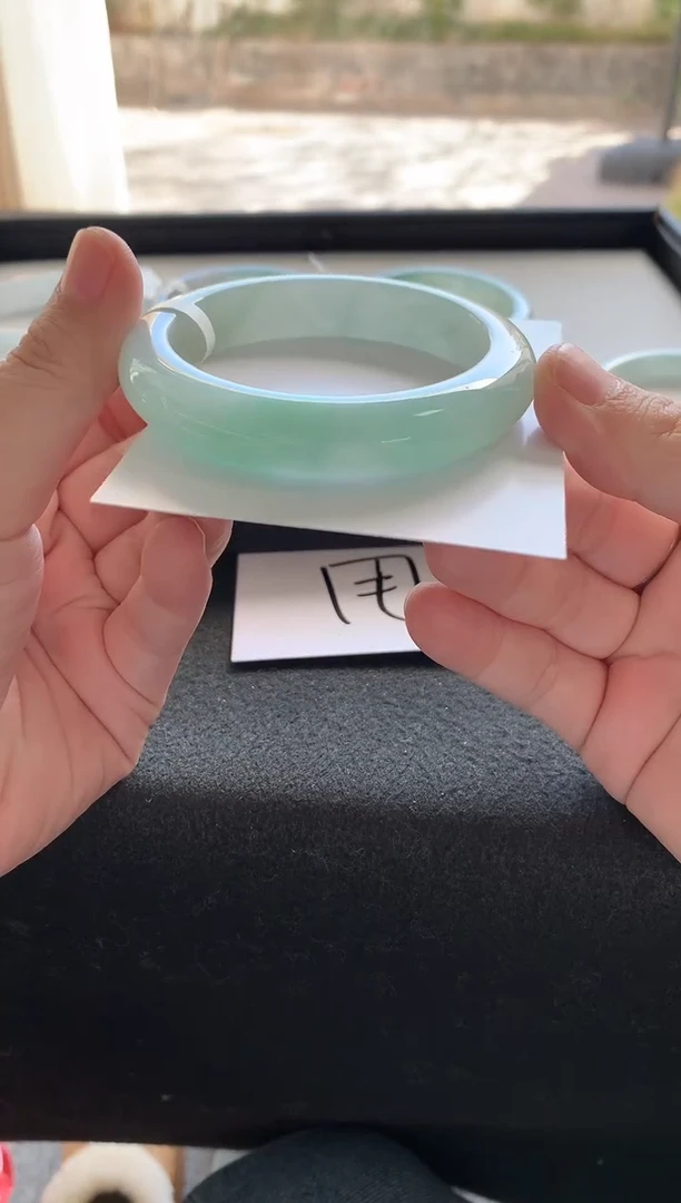 未镶嵌手镯翡翠56.2正圈Y4310买断