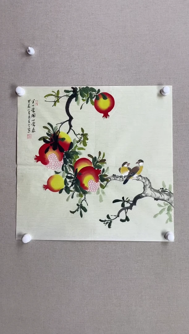 国画68*68 李秀芝李秀芝李秀芝李秀芝