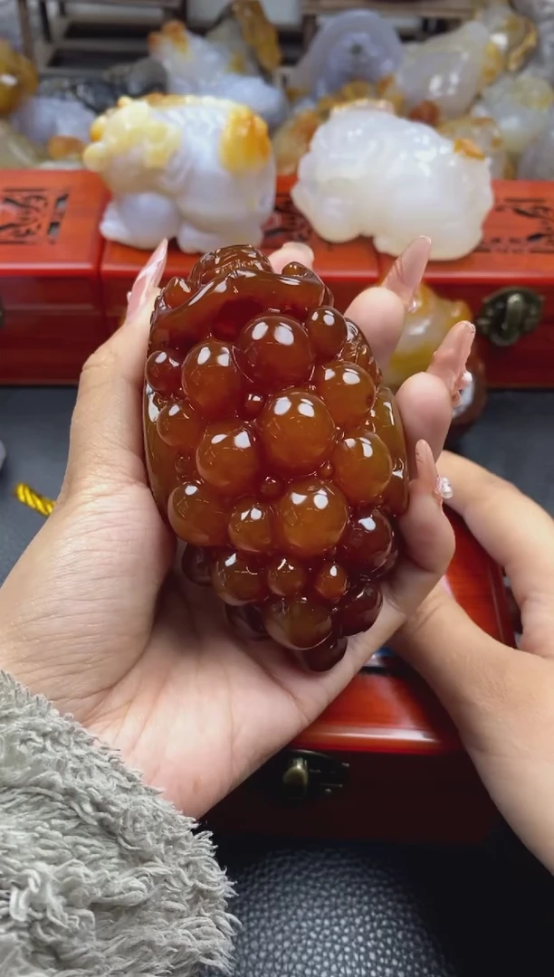 【闪购商品】玛瑙/玉髓手把未镶嵌00